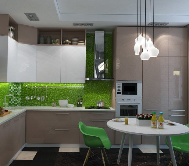 Фото из портфолио Современная кухня – фотографии дизайна интерьеров на INMYROOM