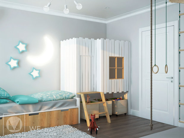 Фото из портфолио Квартира с элементами современной классики – фотографии дизайна интерьеров на INMYROOM