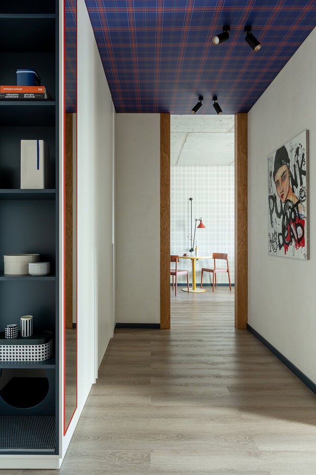 Фотография: Прихожая в стиле Современный, Квартира, Проект дня, Казань, Монолитный дом, 2 комнаты, 60-90 метров – фото на INMYROOM