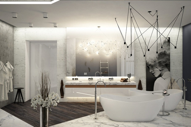 Фото из портфолио Дизайн интерьера дома 2 этаж – фотографии дизайна интерьеров на INMYROOM