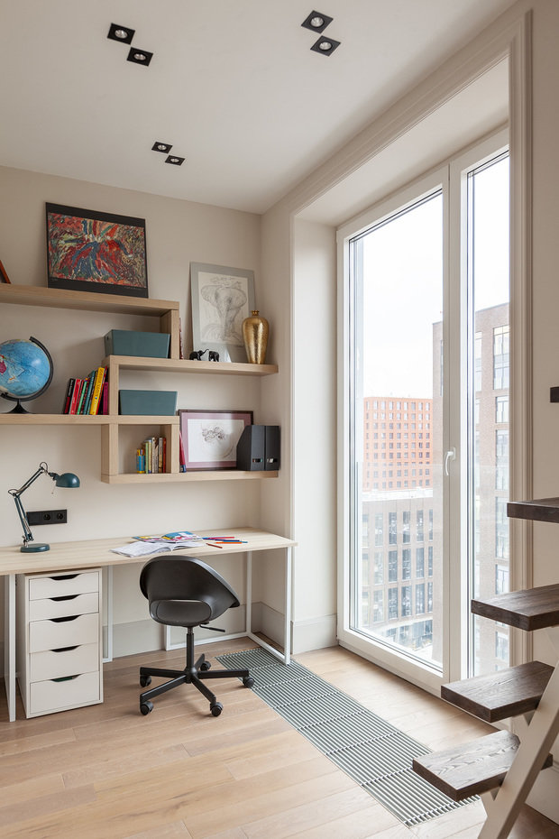 Фотография: Детская в стиле Современный, Квартира, Проект недели, Москва, 4 и больше, 60-90 метров, Рада Кобук, Варя Шалито – фото на INMYROOM