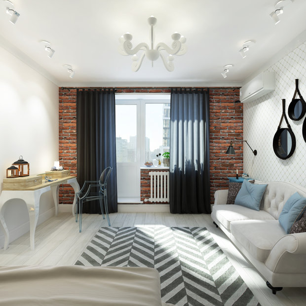 Фото из портфолио Универсальная студия – фотографии дизайна интерьеров на INMYROOM