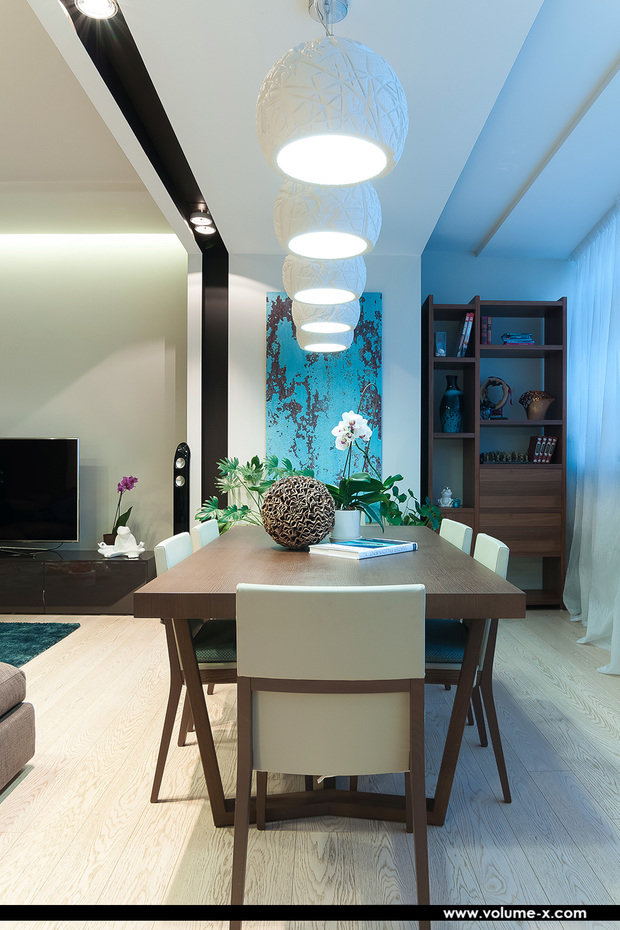 Фото из портфолио Современная квартира – фотографии дизайна интерьеров на INMYROOM