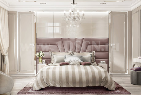 Дизайн интерьера спальни в ЖК "Голландский дом" г.Москва