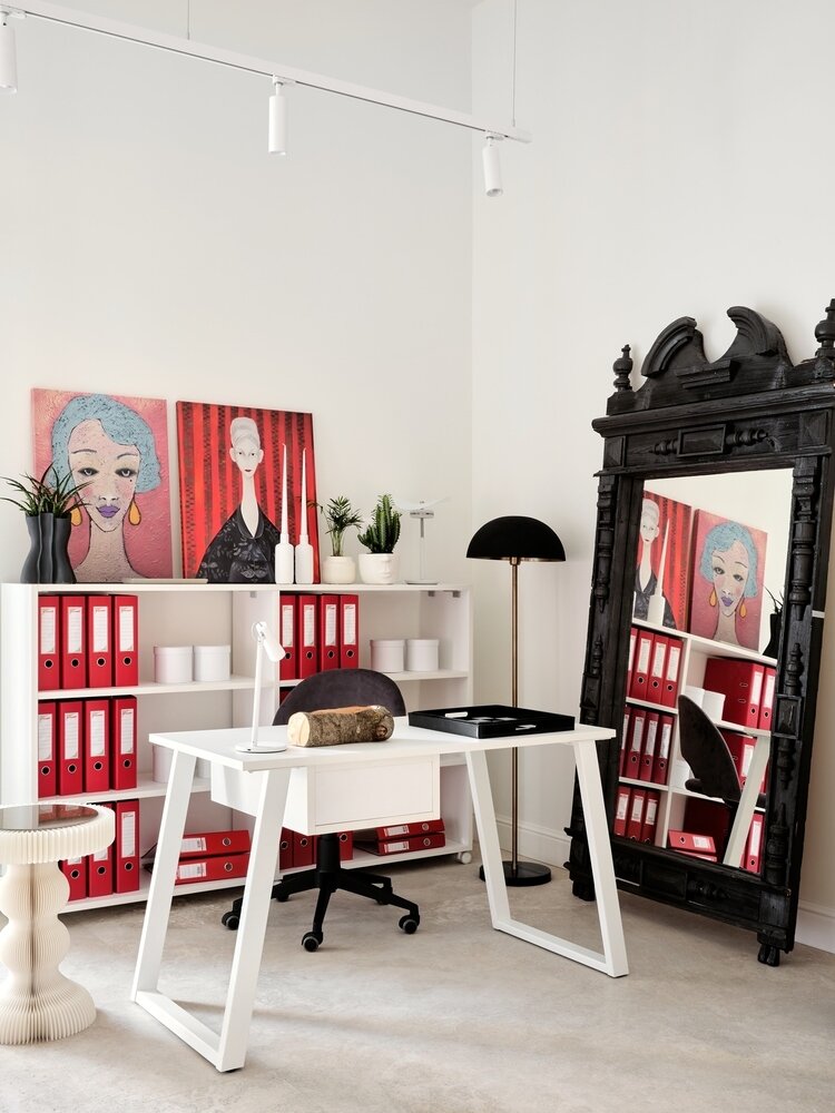 Фотография: Кабинет в стиле Эклектика, Ванная, Квартира, Студия, Москва, Гид, Анна Эрман – фото на INMYROOM Фотография: Кабинет в стиле Эклектика, Ванная, Квартира, Студия, Москва, Гид, Анна Эрман – фото на INMYROOM