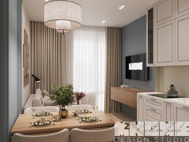 Фото из портфолио ДИЗАЙН КВАРТИРЫ НА РЕМЕСЛЕННОЙ | MUSA / ELAN – фотографии дизайна интерьеров на INMYROOM