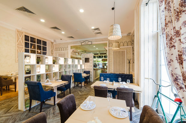 Фото из портфолио Ресторан «ДОНАЛЬД» в стиле прованс+лаундж лофт – фотографии дизайна интерьеров на INMYROOM