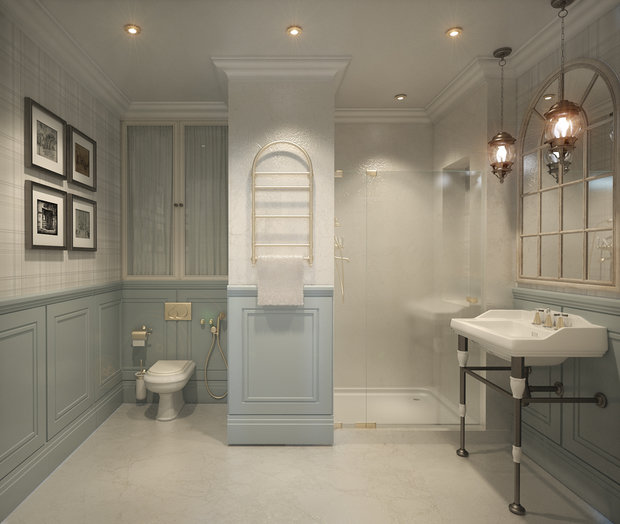 Фото из портфолио Лиловые мечты – фотографии дизайна интерьеров на INMYROOM