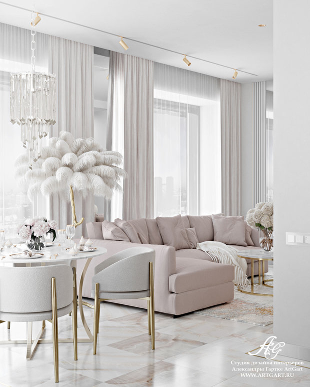 Фото из портфолио Квартира в ЖК Prime Park – фотографии дизайна интерьеров на INMYROOM
