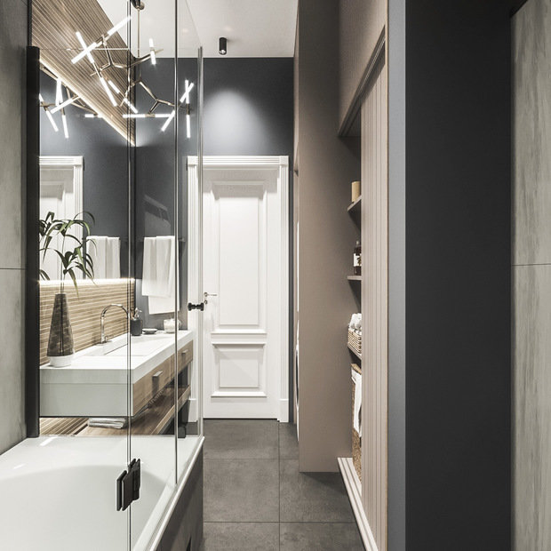 Фото из портфолио квартира смольный проспект – фотографии дизайна интерьеров на INMYROOM