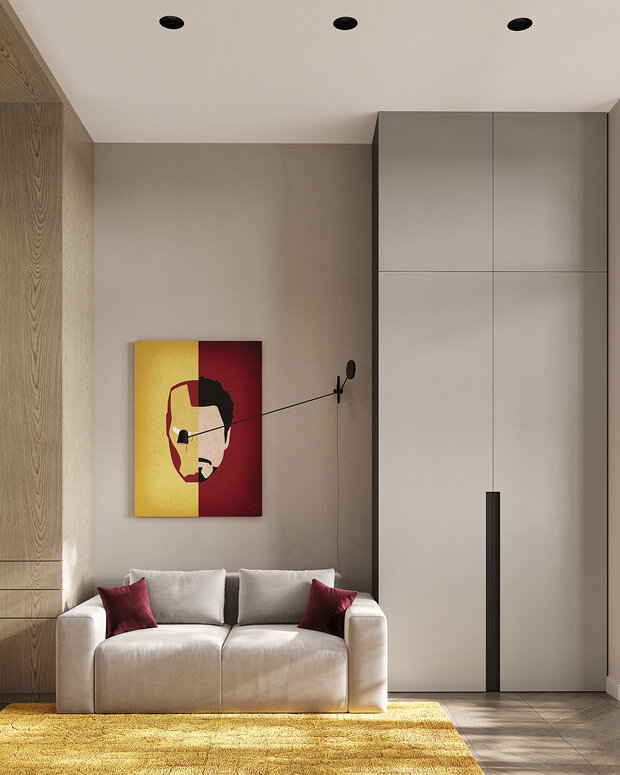 Фото из портфолио Дизайн интерьера квартиры в ЖК «Событие» в современном стиле – фотографии дизайна интерьеров на INMYROOM