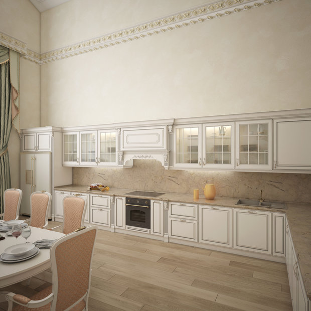 Фото из портфолио Классический дом в ЛО – фотографии дизайна интерьеров на INMYROOM