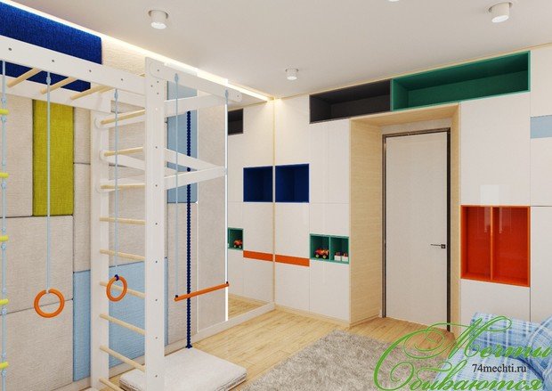 Фото из портфолио Игровая комната без излишеств – фотографии дизайна интерьеров на INMYROOM