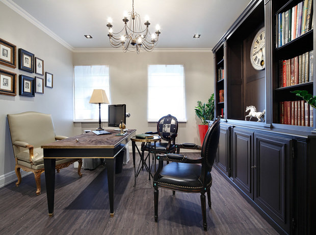 Фотография: Офис в стиле Прованс и Кантри – фото на INMYROOM