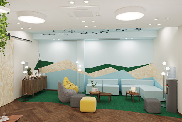 Фото из портфолио Школа творческого развития "Звезды" – фотографии дизайна интерьеров на INMYROOM