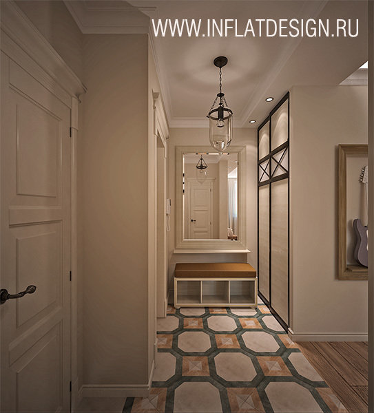 Фото из портфолио Трехкомнатная квартира – фотографии дизайна интерьеров на INMYROOM