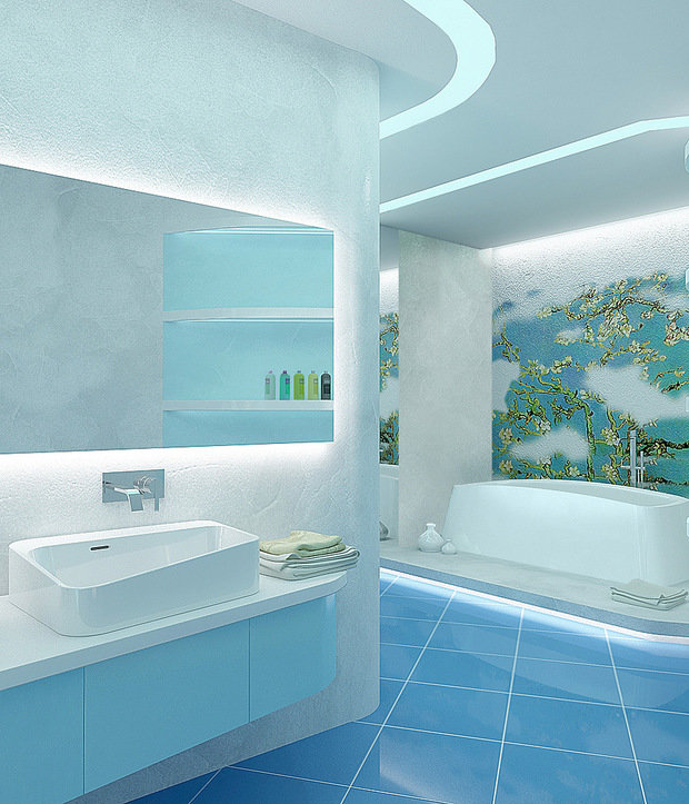 Фото из портфолио Белый минимализм – фотографии дизайна интерьеров на INMYROOM