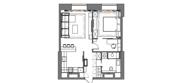 Фото из портфолио ЖК Лайм – фотографии дизайна интерьеров на INMYROOM