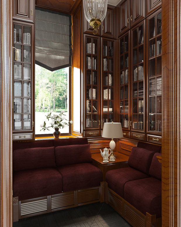 Фотография: Кабинет в стиле Прованс и Кантри – фото на INMYROOM