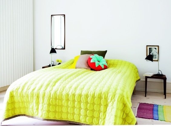 Фотография: Спальня в стиле Минимализм, Декор интерьера, DIY, Дизайн интерьера, Цвет в интерьере – фото на INMYROOM