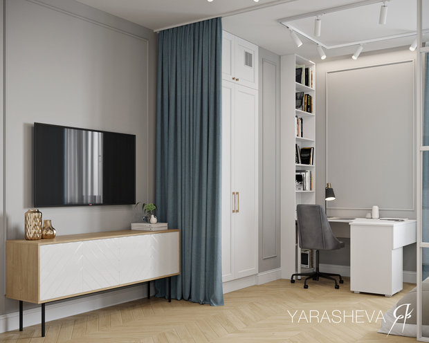 Фото из портфолио ЖК Prime Park 80 м кв. – фотографии дизайна интерьеров на INMYROOM