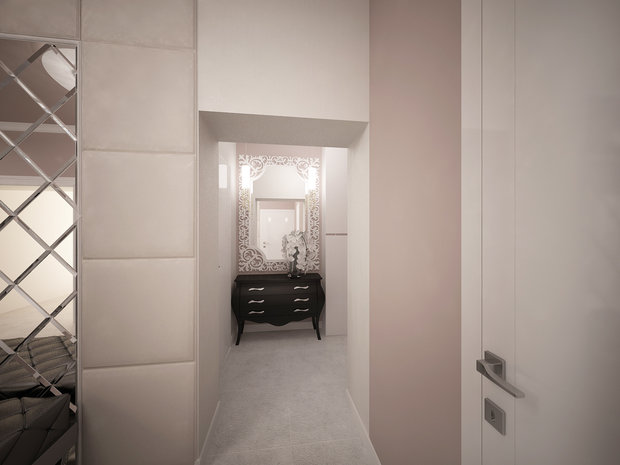 Фото из портфолио "Нежная" прихожая – фотографии дизайна интерьеров на INMYROOM