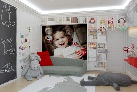 Дизайн детской комнаты для девочки 
