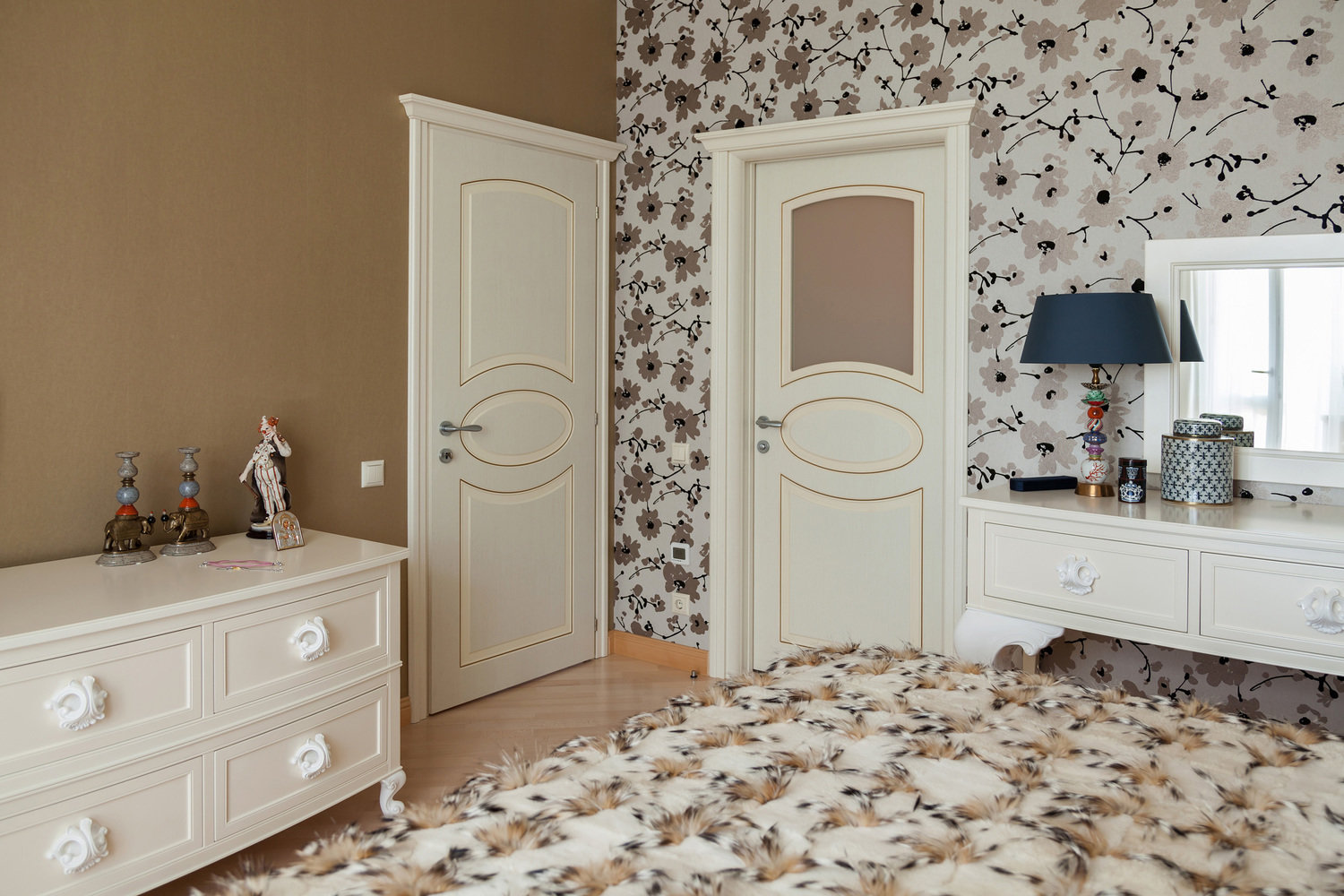 Фотография: Спальня в стиле Классический, Квартира, Дома и квартиры, Проект недели, Москва – фото на INMYROOM