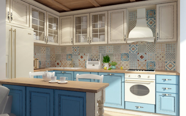 Фото из портфолио Обаяние прованса – фотографии дизайна интерьеров на INMYROOM