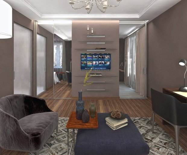 Фото из портфолио Квартира Всеволожск – фотографии дизайна интерьеров на INMYROOM