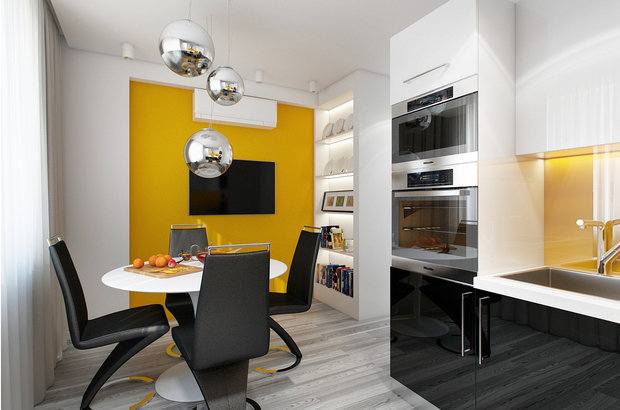 Фото из портфолио Квартира на улице Маршала Малиновского. Москва – фотографии дизайна интерьеров на INMYROOM