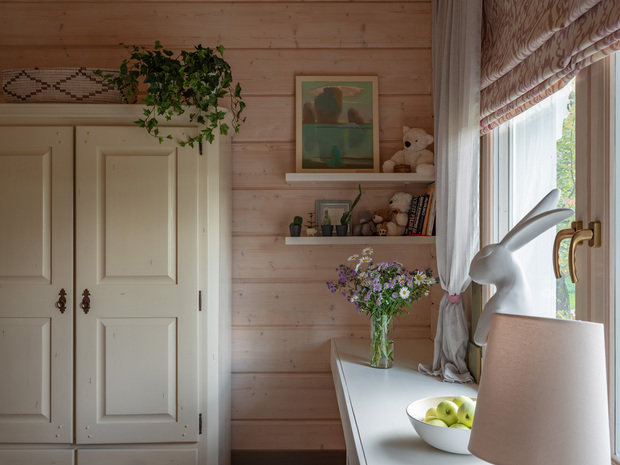 Фотография: Детская в стиле Прованс и Кантри, Дом, Проект недели, Дача, Дом и дача, Московская область, 4 и больше, Более 90 метров, Анна Морозова, Aminteriors, Талеж, Константин Доронченков – фото на INMYROOM
