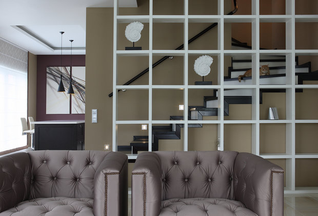 Фотография: Мебель и свет в стиле Современный, Дом, Проект недели, Новая Москва, 4 и больше, Более 90 метров, Студия TS Design, Тарас Безруков, Стас Самкович – фото на INMYROOM