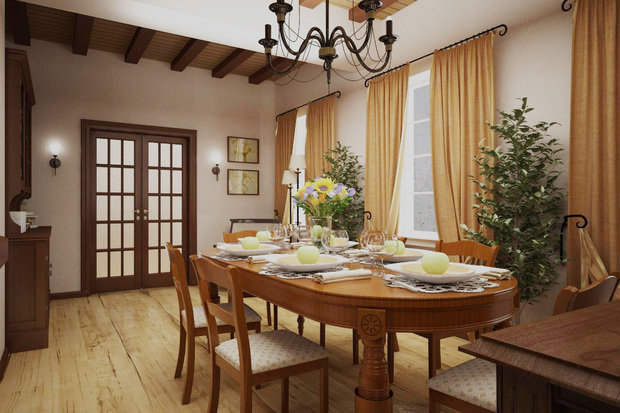 Фото из портфолио Загородный дом в Погорелках, 340 м2 – фотографии дизайна интерьеров на INMYROOM