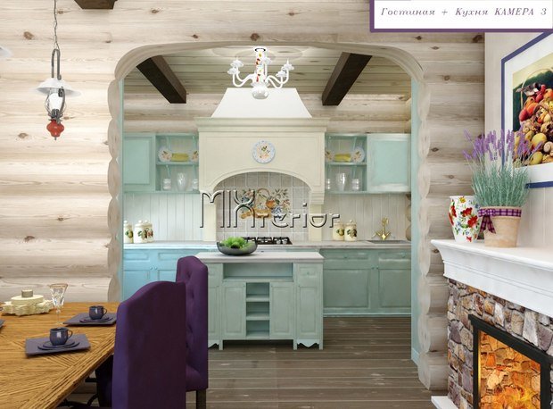 Фото из портфолио Загородный дом - "Прованс" – фотографии дизайна интерьеров на INMYROOM