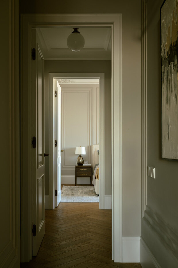 Фотография: Прихожая в стиле Классический, Современный, Эклектика, Квартира, Проект дня, Монолитный дом, 4 и больше, Более 90 метров, современный с элементами классики и роскоши, Тата Шушнина – фото на INMYROOM
