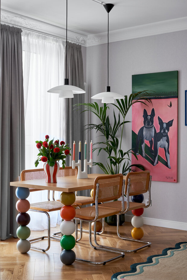 Фотография: Кухня и столовая в стиле Современный, Эклектика, Квартира, Проект дня, Беларусь, Минск, 2 комнаты, 60-90 метров, Анжелика Макаревич – фото на INMYROOM