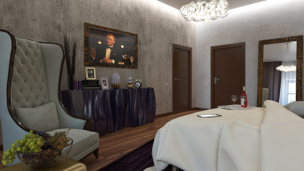 Фото из портфолио Чертовицы. Первый этаж – фотографии дизайна интерьеров на INMYROOM
