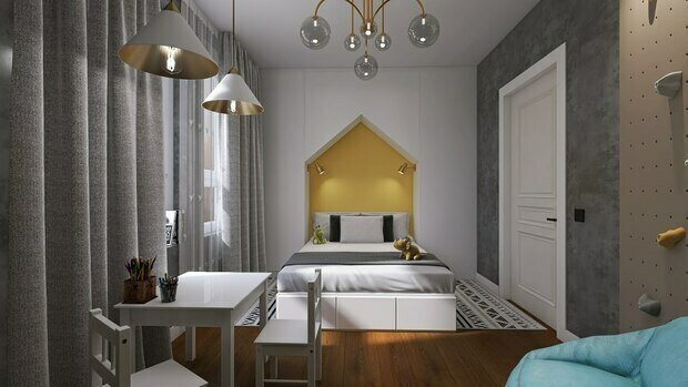 Фото из портфолио Квартира 75 м2 ЖК Айвазовский – фотографии дизайна интерьеров на INMYROOM