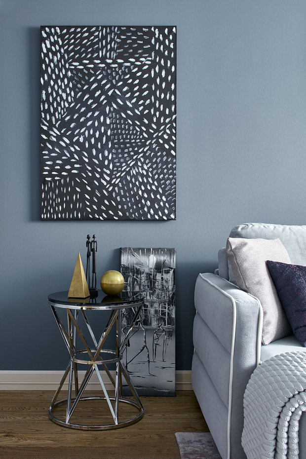 Фотография: Декор в стиле Современный, Скандинавский, Квартира, Проект недели, Москва, Кирпичный дом, 2 комнаты, 60-90 метров, Артур Минаков, Юлия Федотова – фото на INMYROOM