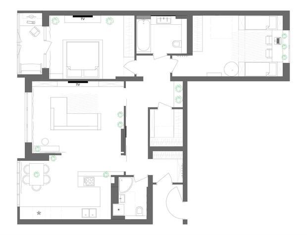 Фото из портфолио Ecoland – фотографии дизайна интерьеров на INMYROOM