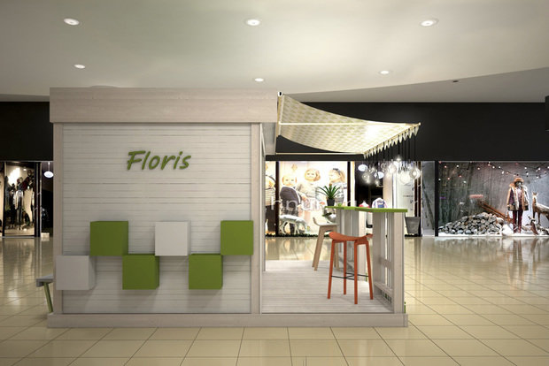 Фото из портфолио Концепция быстровозводимого кафе «Floris» – фотографии дизайна интерьеров на INMYROOM