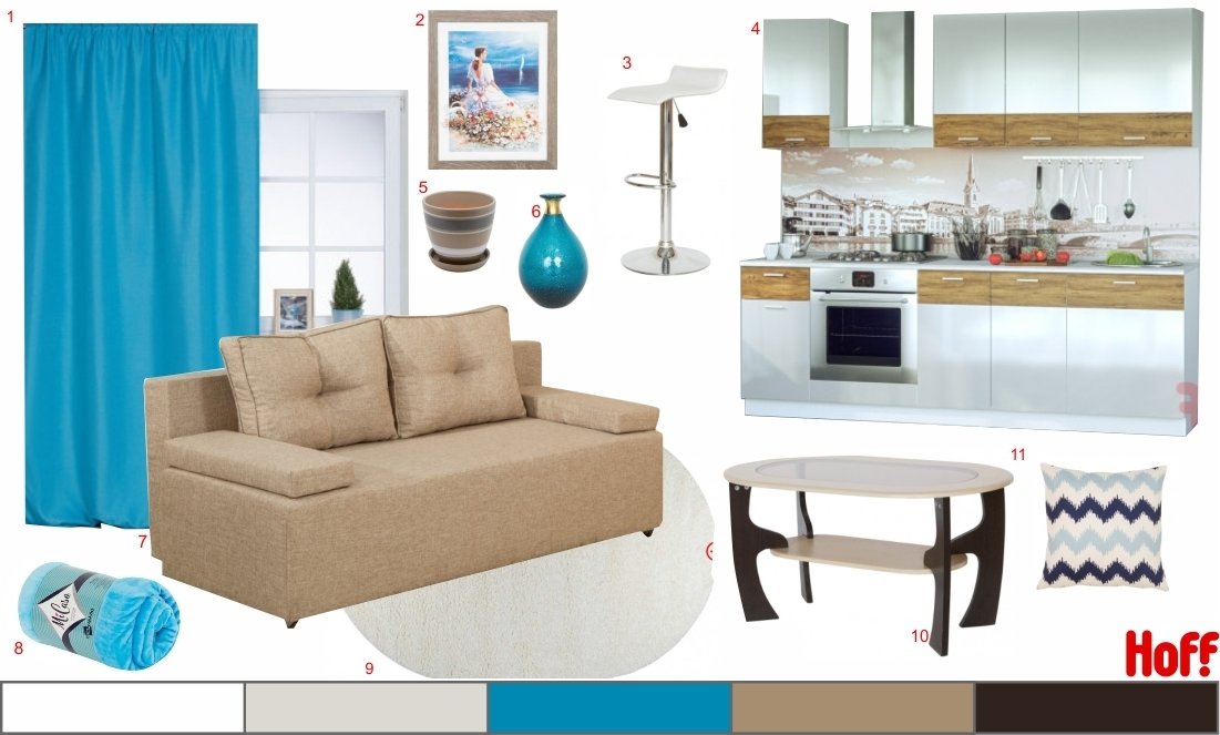 Фотография: в стиле , Квартира, HOFF, Перепланировка, HOFF, П-43, Анастасия Киселева, Панельный дом, 1 комната, до 40 метров – фото на INMYROOM Фотография: в стиле , Квартира, HOFF, Перепланировка, HOFF, П-43, Анастасия Киселева, Панельный дом, 1 комната, до 40 метров – фото на INMYROOM