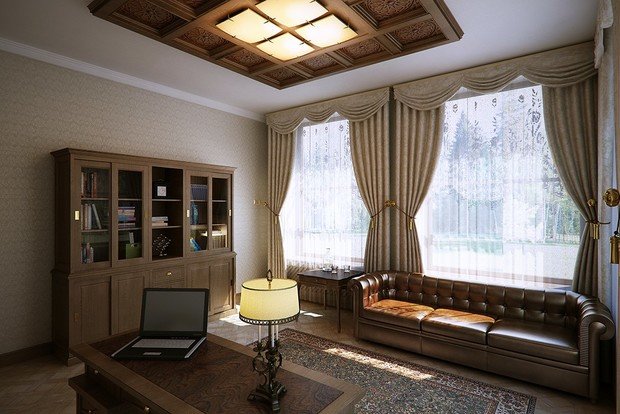 Фото из портфолио Кабинет и приемная. – фотографии дизайна интерьеров на INMYROOM