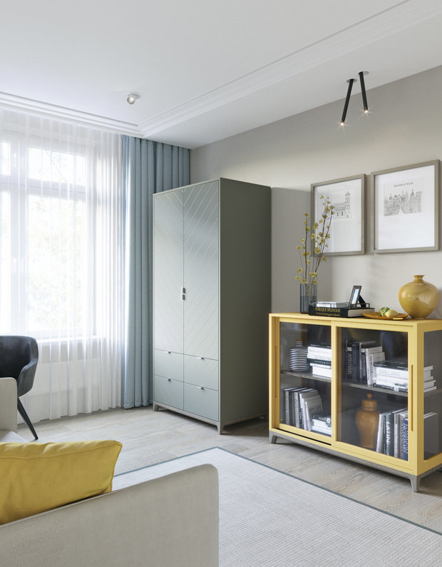 Фото из портфолио Квартира в Москве – фотографии дизайна интерьеров на INMYROOM