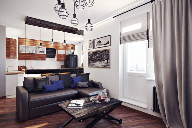 Фото из портфолио С мужским характером – фотографии дизайна интерьеров на INMYROOM