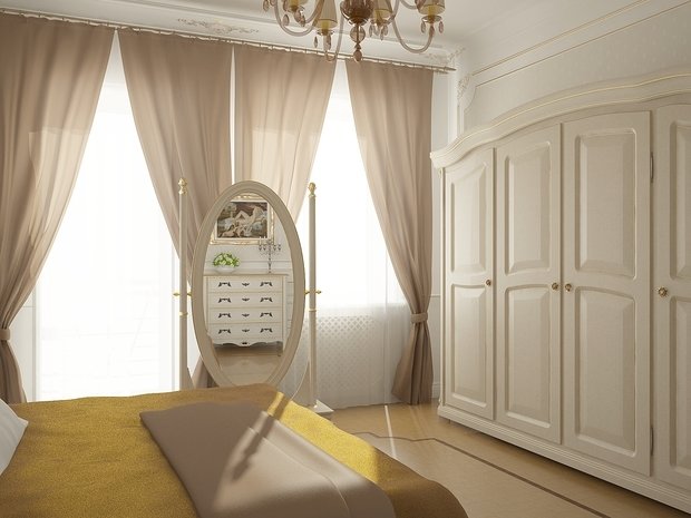 Фото из портфолио классическая спальная – фотографии дизайна интерьеров на INMYROOM