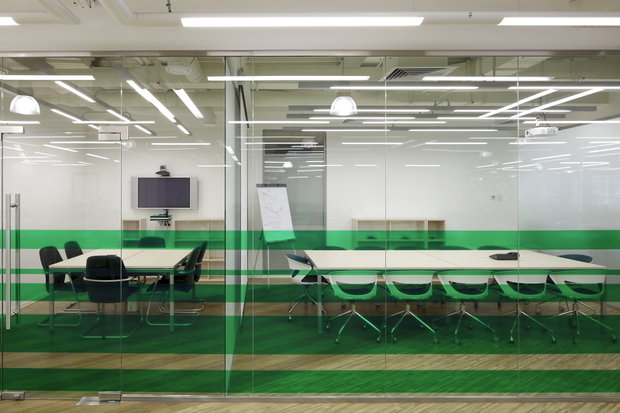 Фото из портфолио Дизайн офиса BNP Paribas – фотографии дизайна интерьеров на INMYROOM