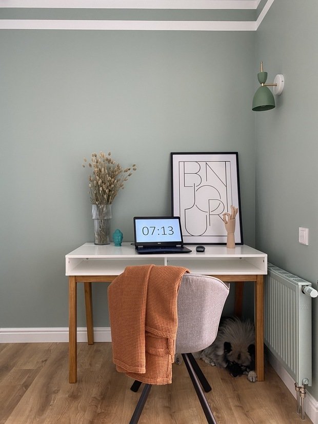 Фотография: Кабинет в стиле Современный, Квартира, Проект недели, 3 комнаты, 60-90 метров, Екатерина Уланова – фото на INMYROOM