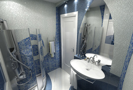 Ванная комната в стиле модерн